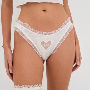 For love and lemons bride panty